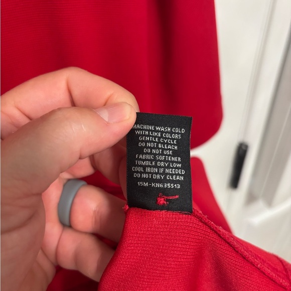 Atlanta Braves Red GSX Polo Shirt Men’s Size XL MLB Logo Embroidered - Picture 5 of 6